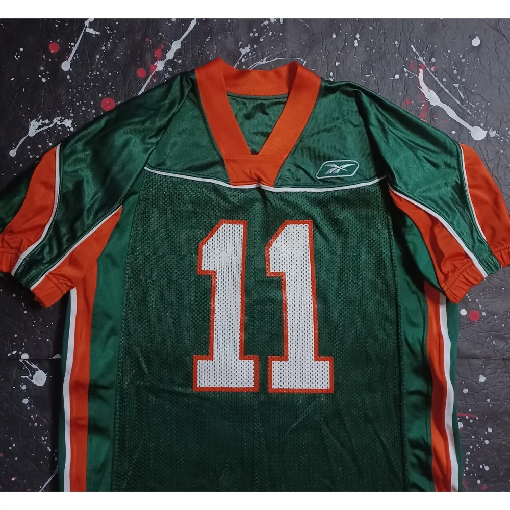 Miami Hurricanes vintage Ken Dorsey exclusive Reebok x NCAA football jersey RARE - Picture 2 of 11